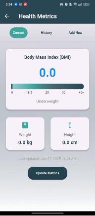 AI-SMS mobile application screenshot